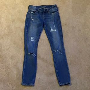 Lucky Brand skinny jeans, size 00.